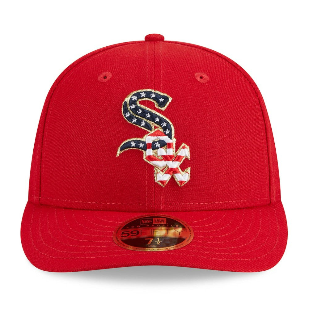 MLB Chicago White Sox New Era 2023 Fourth of July Low Profile 59FIFTY Fitted Hat