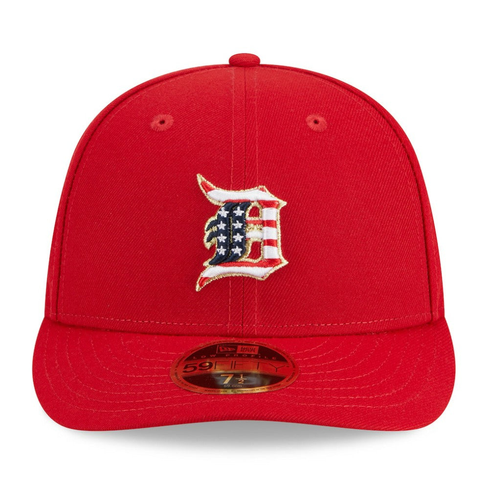MLB Detroit Tigers New Era 2023 Fourth of July Low Profile 59FIFTY Fitted Hat