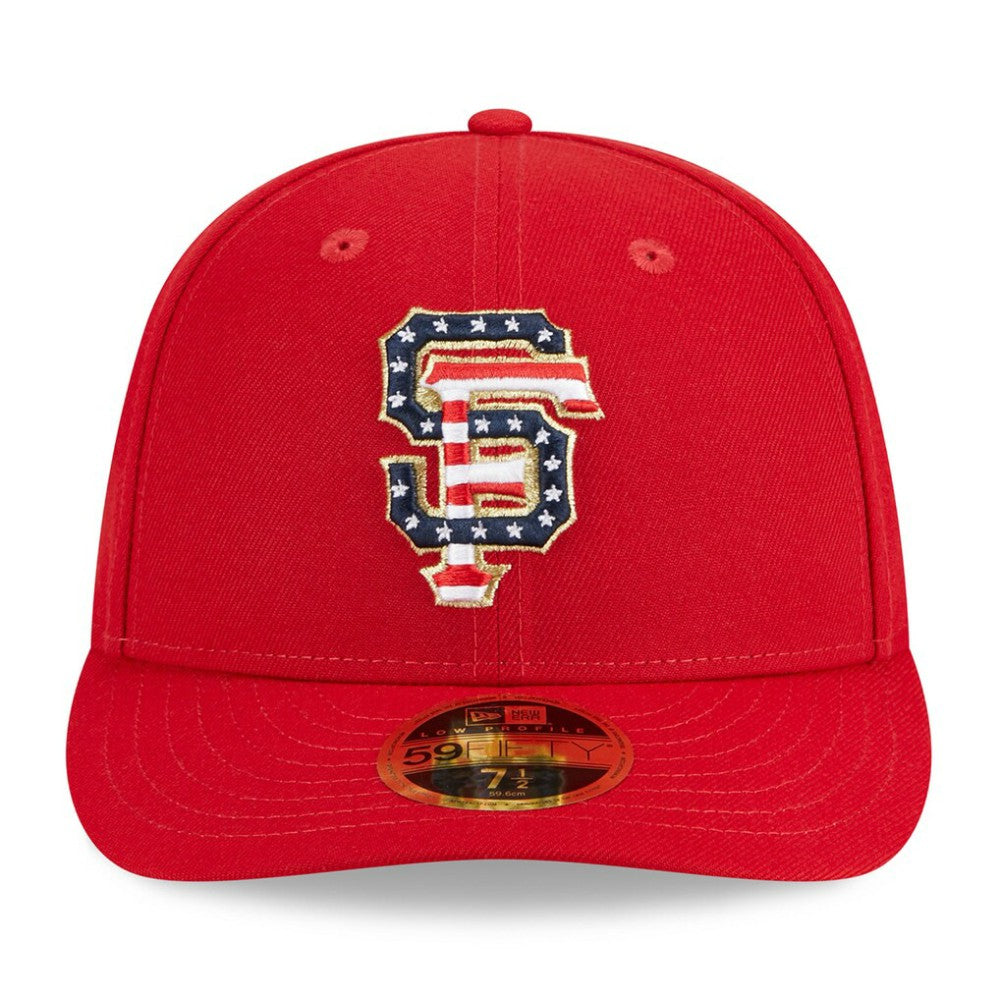 MLB San Francisco Giants New Era 2023 Fourth of July Low Profile 59FIFTY Fitted Hat