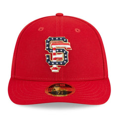 MLB San Francisco Giants New Era 2023 Fourth of July Low Profile 59FIFTY Fitted Hat