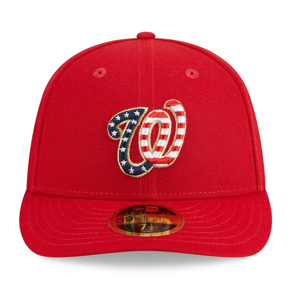 MLB Washington Nationals New Era 2023 Fourth of July Low Profile 59FIFTY Fitted Hat