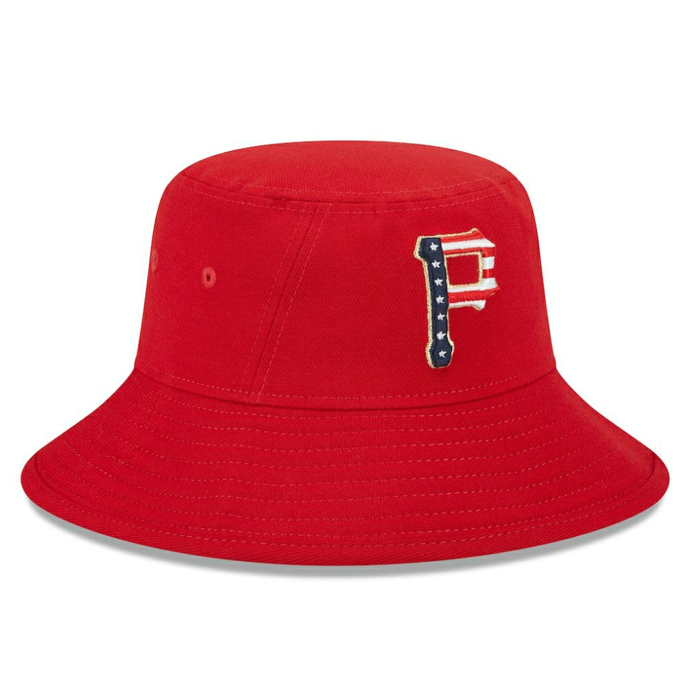 MLB Pittsburgh Pirates New Era 2023 Fourth of July Bucket Hat