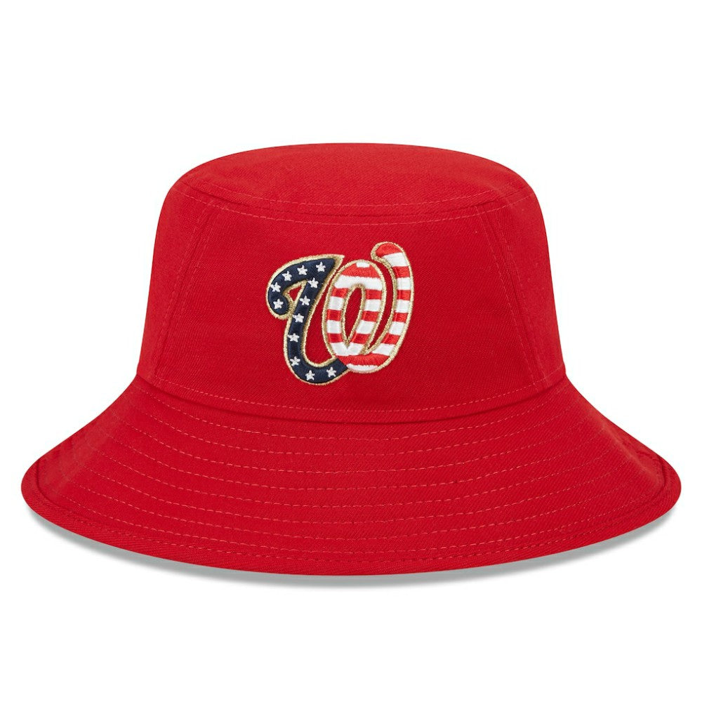 MLB Washington Nationals New Era 2023 Fourth of July Bucket Hat