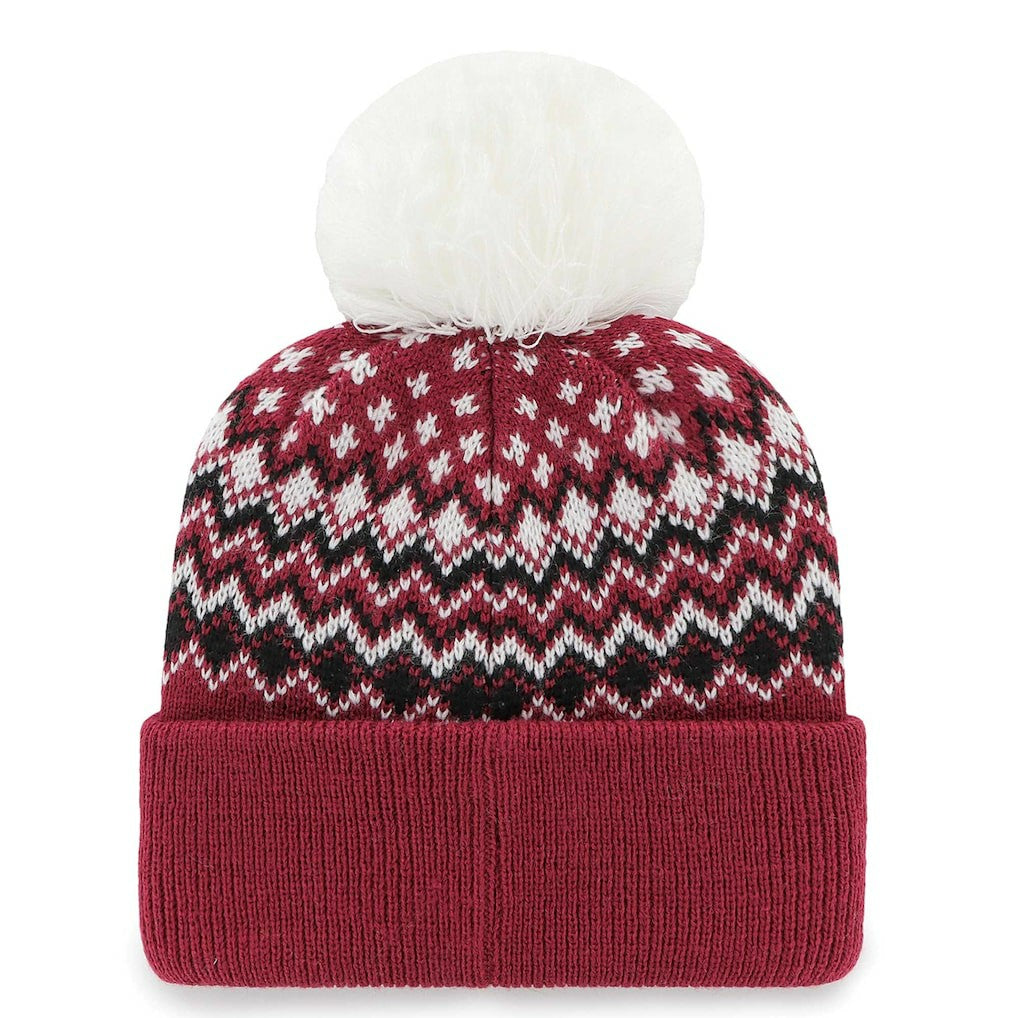 '47 Women's Elsa Cuffed Knit Hat with Pom - Arizona Cardinals