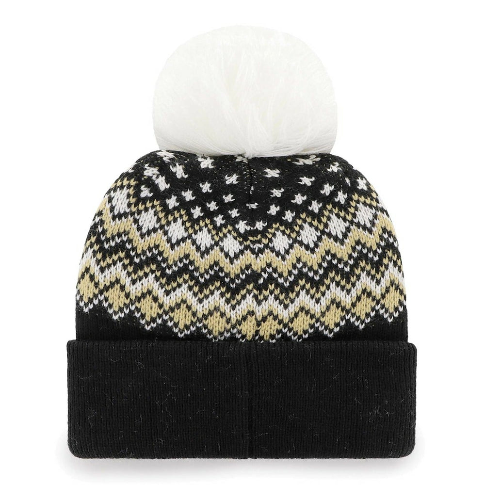 '47 Women's Elsa Cuffed Knit Hat with Pom - New Orleans Saints
