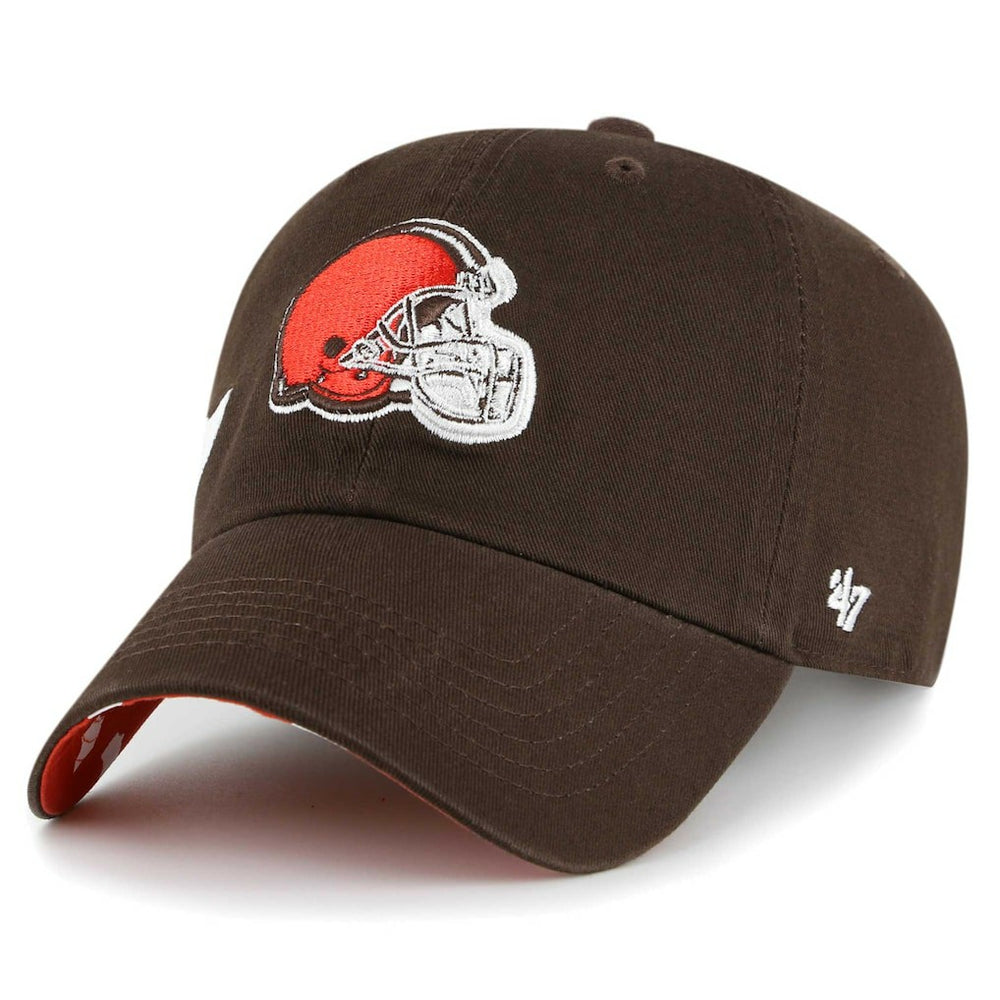 '47 Women's Confetti Icon Clean Up Adjustable Hat - Cleveland Browns