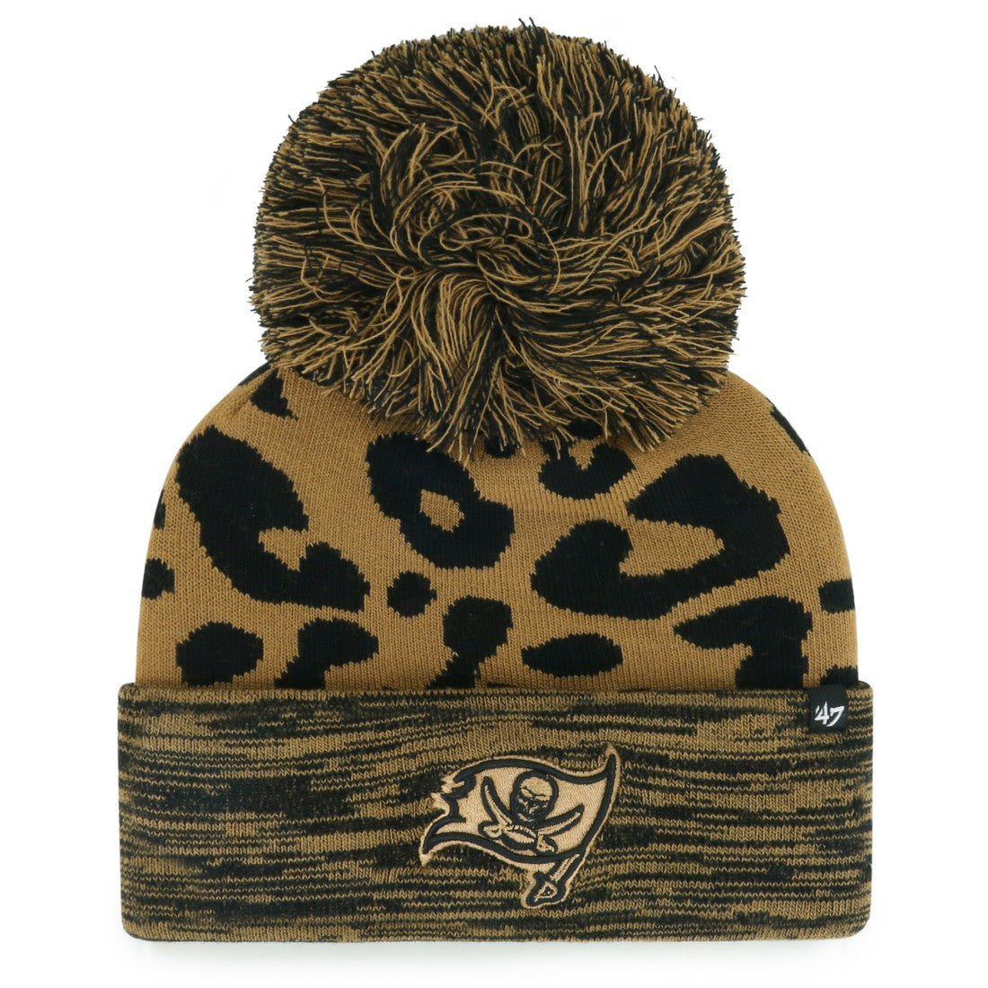 '47 Women's Rosette Cuffed Knit Hat with Pom - Tampa Bay Buccaneers
