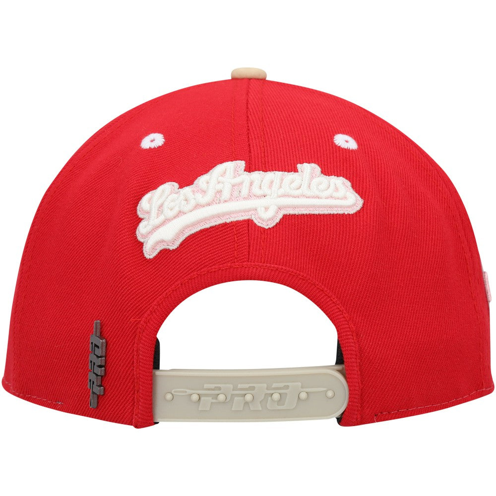 MLB Los Angeles Dodgers Pro Standard Strawberry Ice Cream Drip Snapback Hat