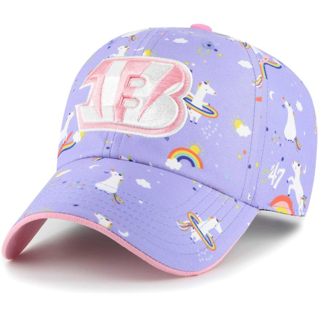 '47 Girls Preschool Unicorn Clean Up Adjustable Hat - Cincinnati Bengals