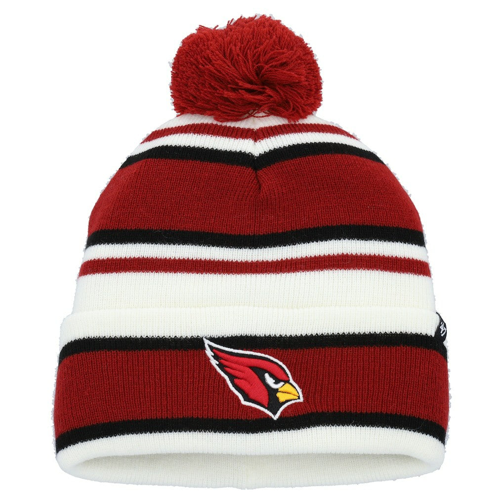 '47 Youth Stripling Cuffed Knit Hat with Pom - Arizona Cardinals