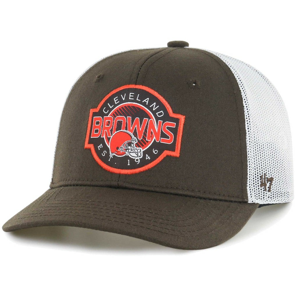 '47 Youth Scramble Adjustable Trucker Hat - Cleveland Browns