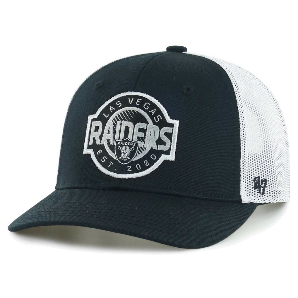 '47 Youth Scramble Adjustable Trucker Hat - Las Vegas Raiders