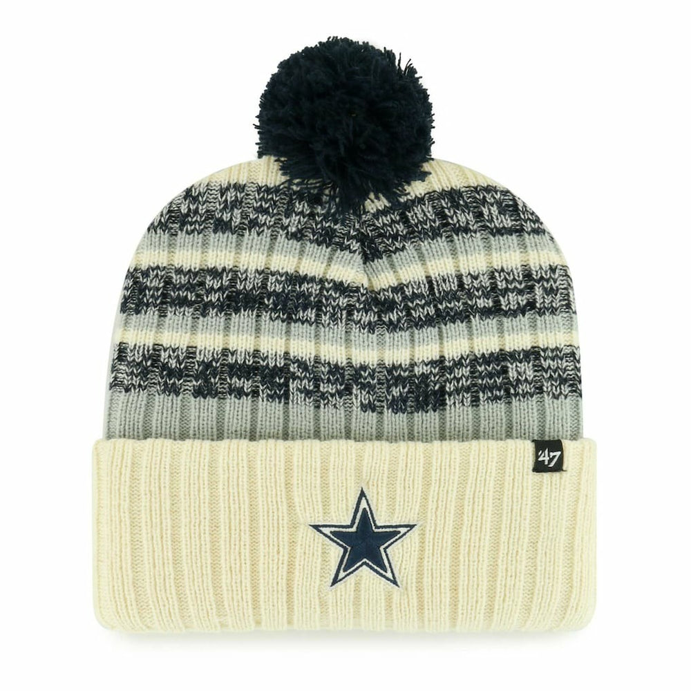 '47 Tavern Cuffed Knit Hat with Pom - Dallas Cowboys