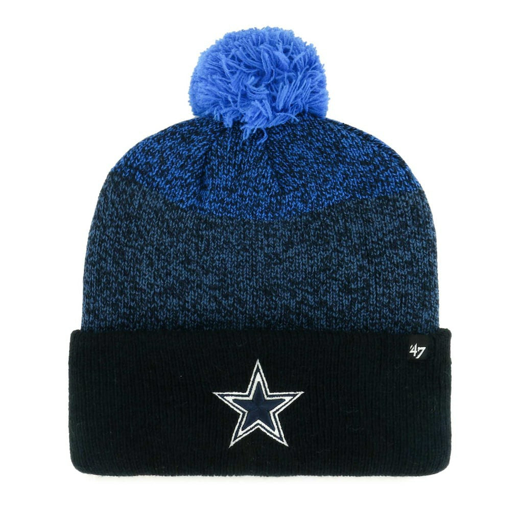 '47 Dark Freeze Cuffed Knit Hat with Pom - Dallas Cowboys