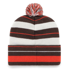 '47 Powerline Cuffed Knit Hat with Pom - Cleveland Browns