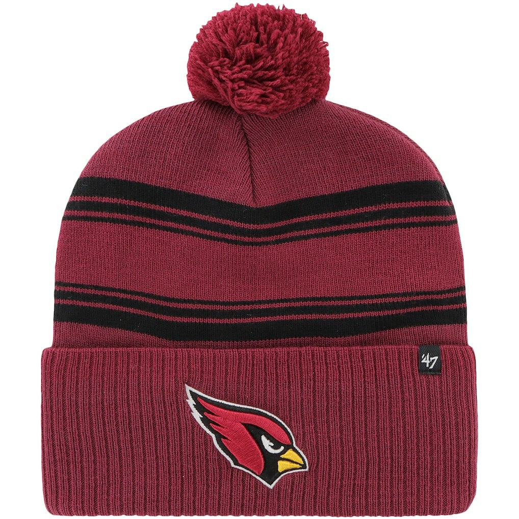 '47 Fadeout Cuffed Knit Hat with Pom - Arizona Cardinals