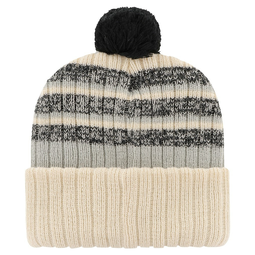 '47 Tavern Cuffed Knit Hat with Pom - Las Vegas Raiders