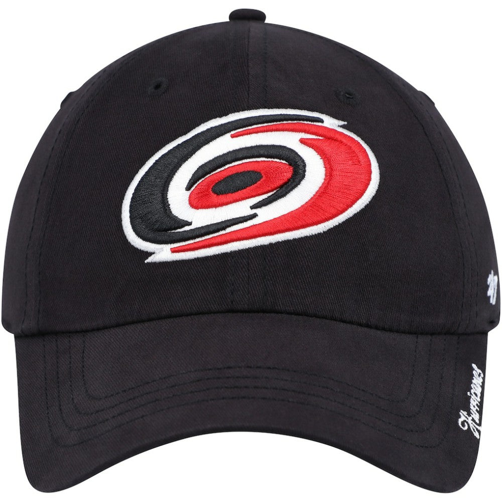 NHL Black Carolina Hurricanes '47 Women's Miata Clean Up Adjustable Hat