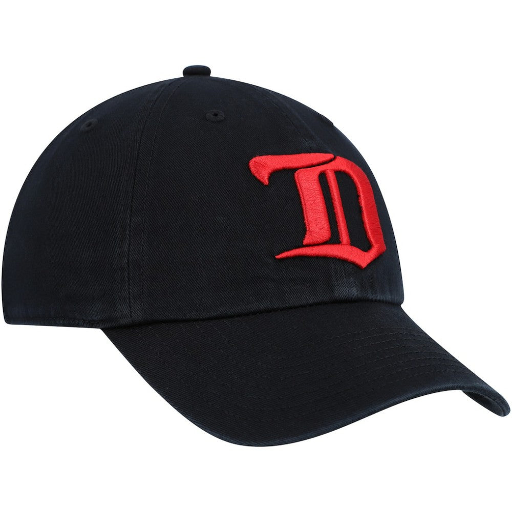 NHL Black Detroit Red Wings '47 Clean Up Adjustable Hat