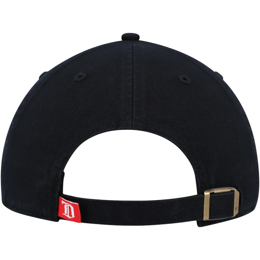 NHL Black Detroit Red Wings '47 Clean Up Adjustable Hat