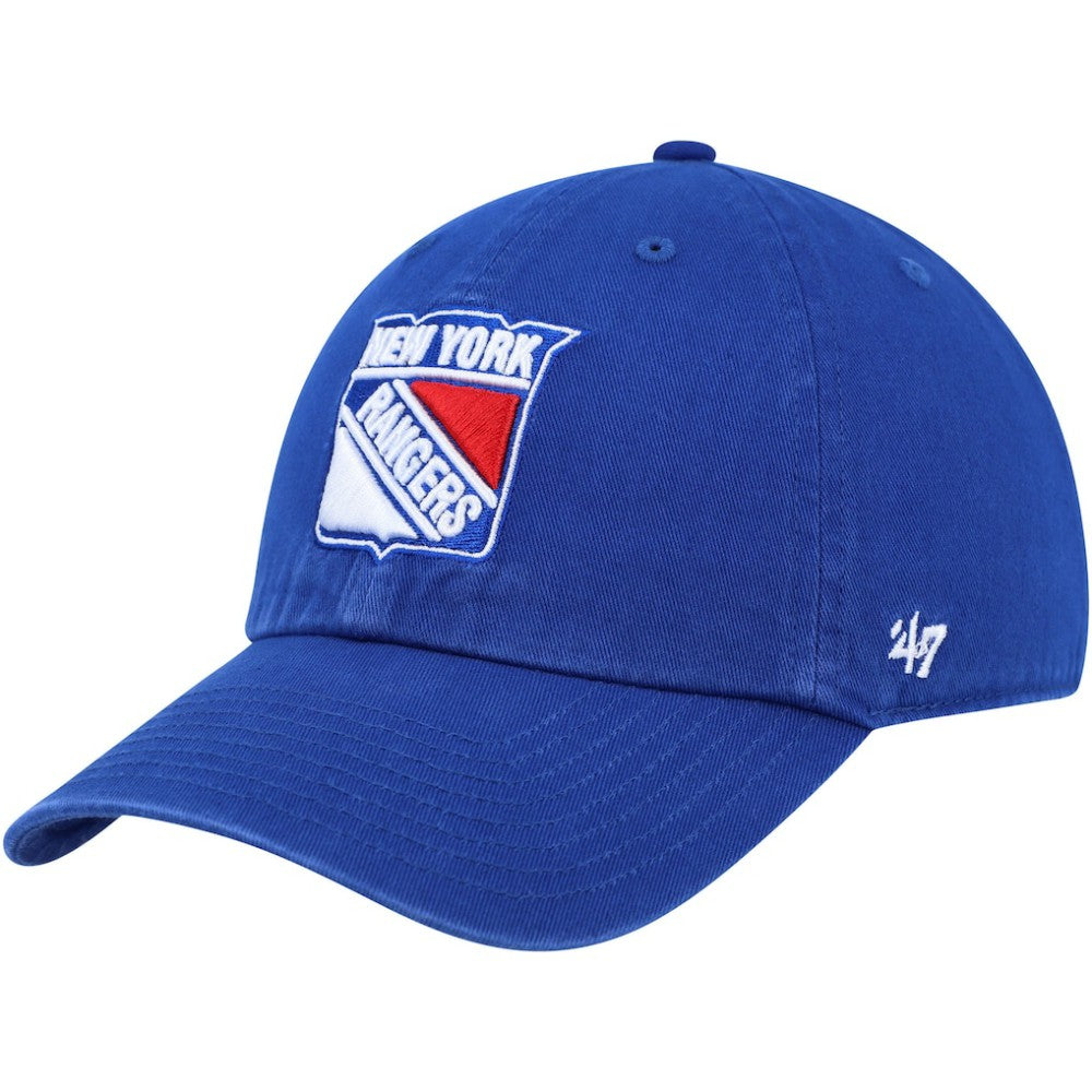 NHL Blue New York Rangers '47 Clean Up Adjustable Hat