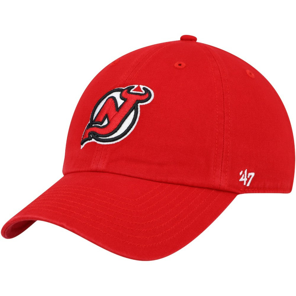 NHL Red New Jersey Devils '47 Clean Up Adjustable Hat