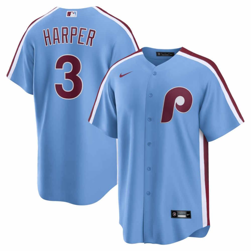 MLB Bryce Harper Philadelphia Phillies Nike Alternate Replica Jersey