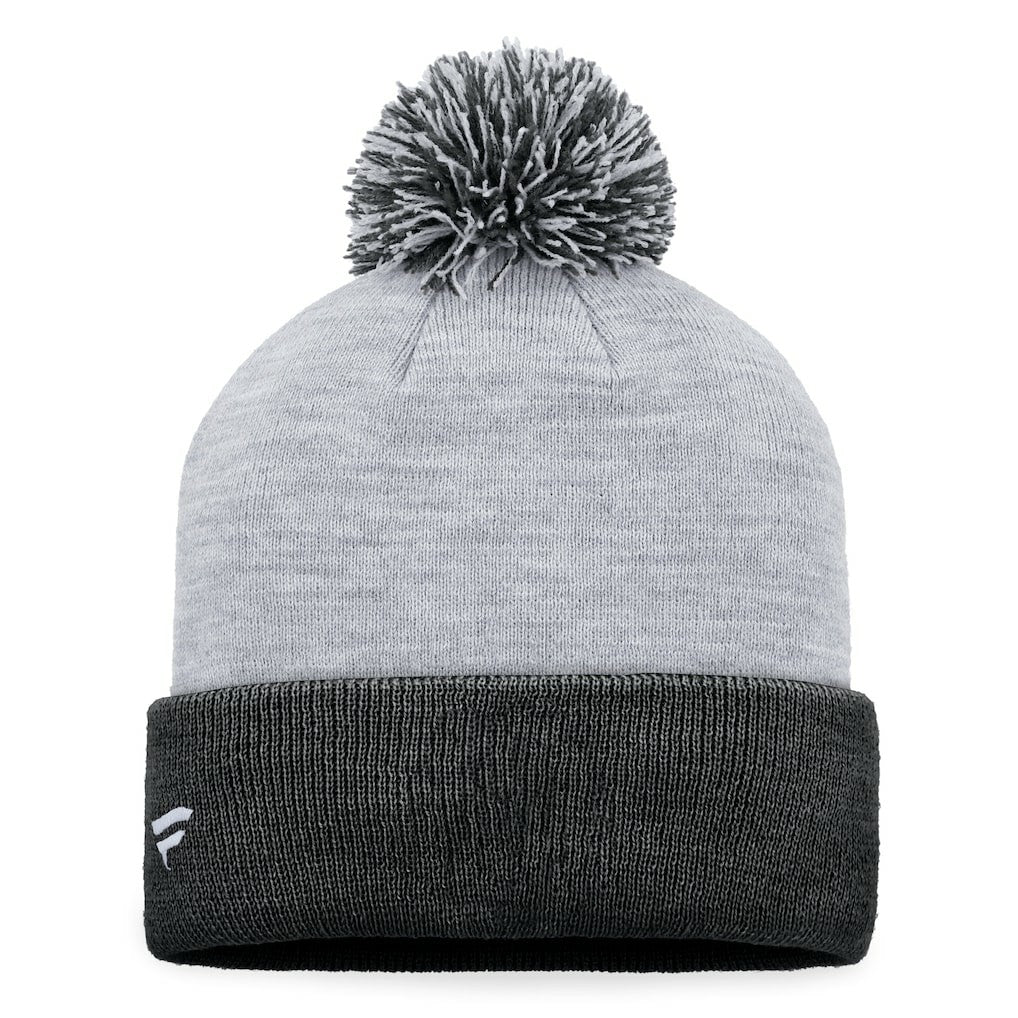 Women's Cuffed Knit Hat with Pom - New Orleans Saints