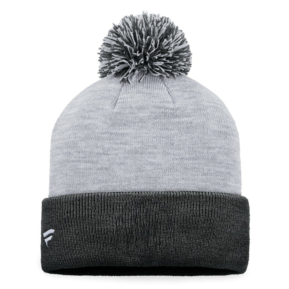 Women's Cuffed Knit Hat with Pom - New Orleans Saints