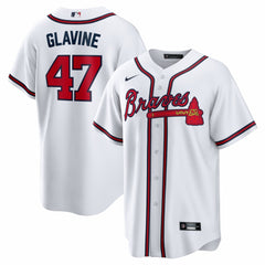 MLB Tom Glavine Atlanta Braves Nike Home Retired Player Replica Jersey