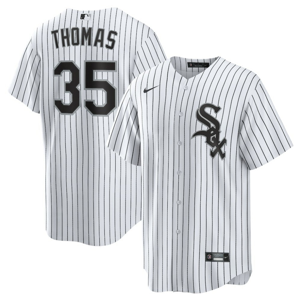 MLB Frank Thomas Chicago White Sox Nike Home Retired Player Replica Jersey