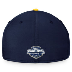 NHL Navy/Gold St. Louis Blues Fanatics Fundamental 2-Tone Flex Hat