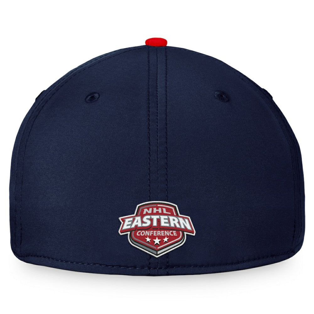 NHL Navy/Red Washington Capitals Fanatics Fundamental 2-Tone Flex Hat