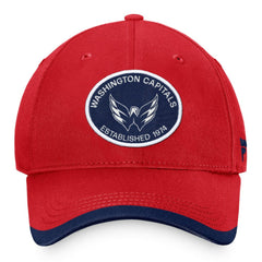 NHL Red Washington Capitals Fanatics Fundamental Adjustable Hat