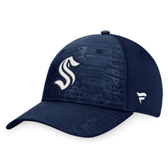 NHL Deep Sea Blue Seattle Kraken Fanatics Fundamental Flex Hat