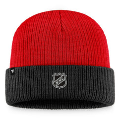 NHL Red/Black Ottawa Senators Fanatics Heritage Vintage Cuffed Knit Hat