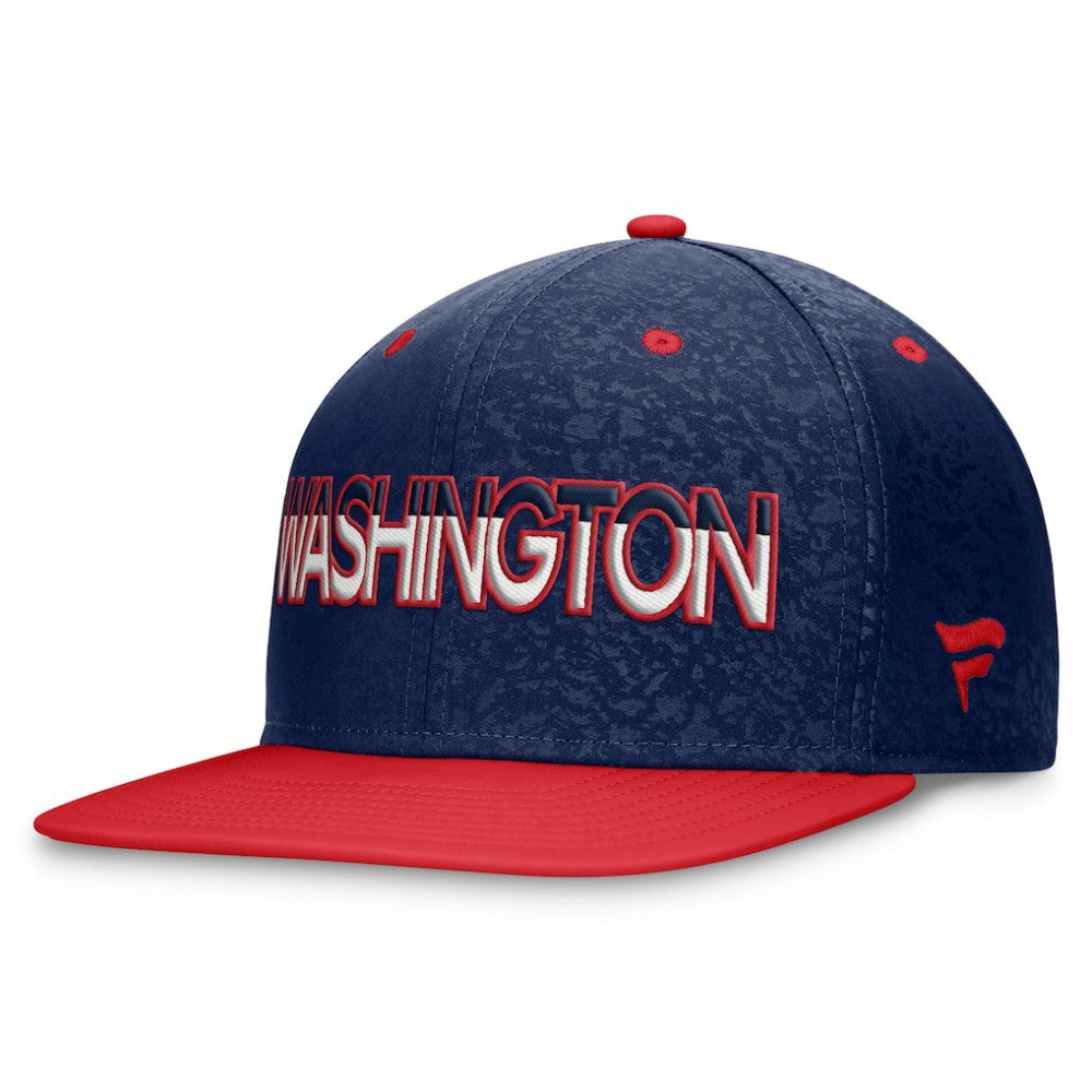 NHL Navy/Red Washington Capitals Fanatics Authentic Pro Alternate Jersey Snapback Hat