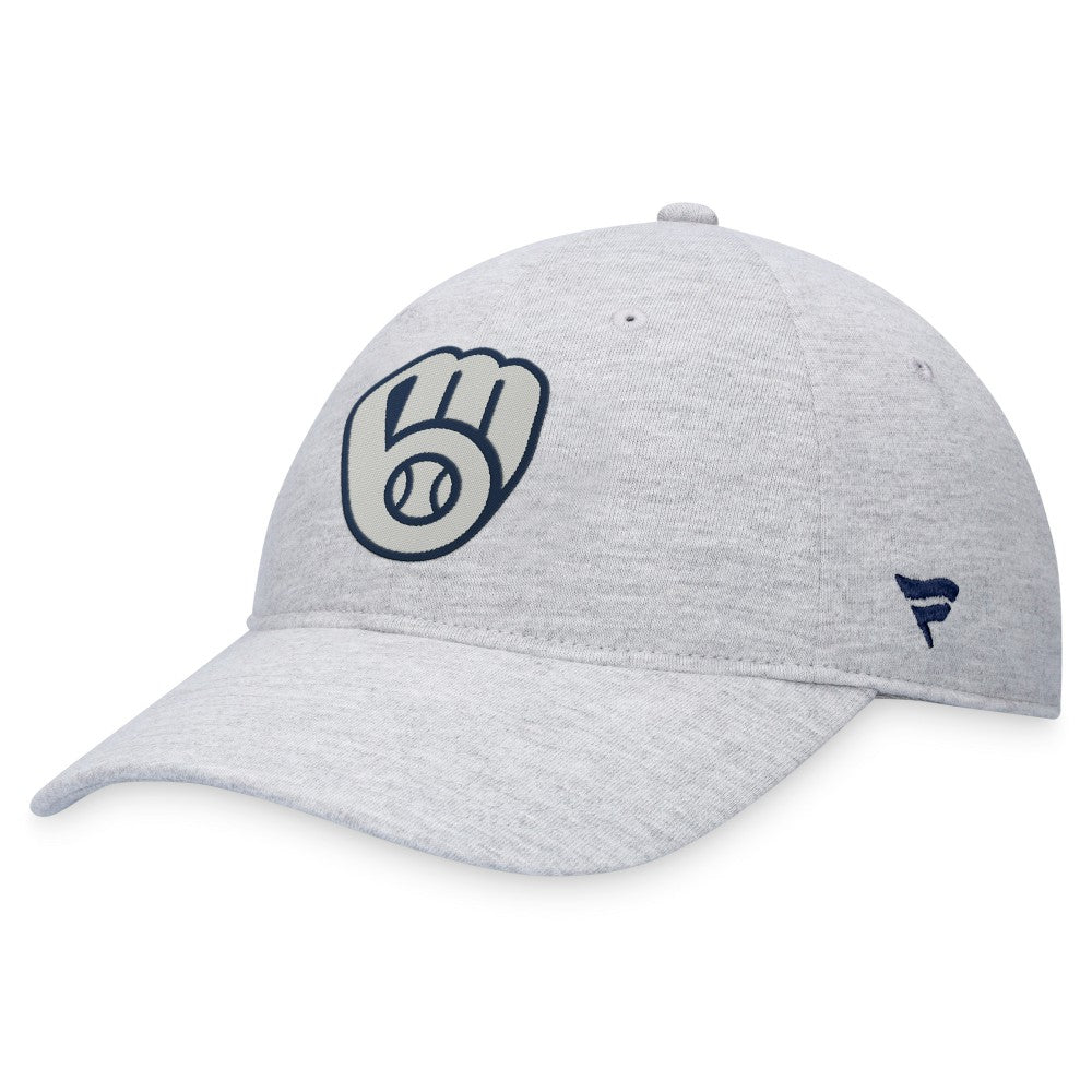 MLB Milwaukee Brewers Fanatics Logo Adjustable Hat
