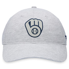 MLB Milwaukee Brewers Fanatics Logo Adjustable Hat