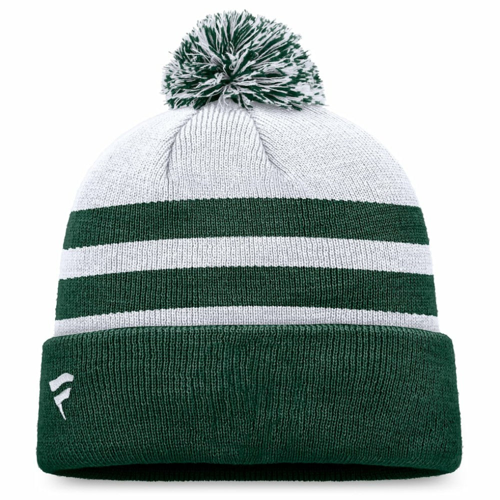 MLB Athletics Fanatics Cuffed Knit Hat with Pom