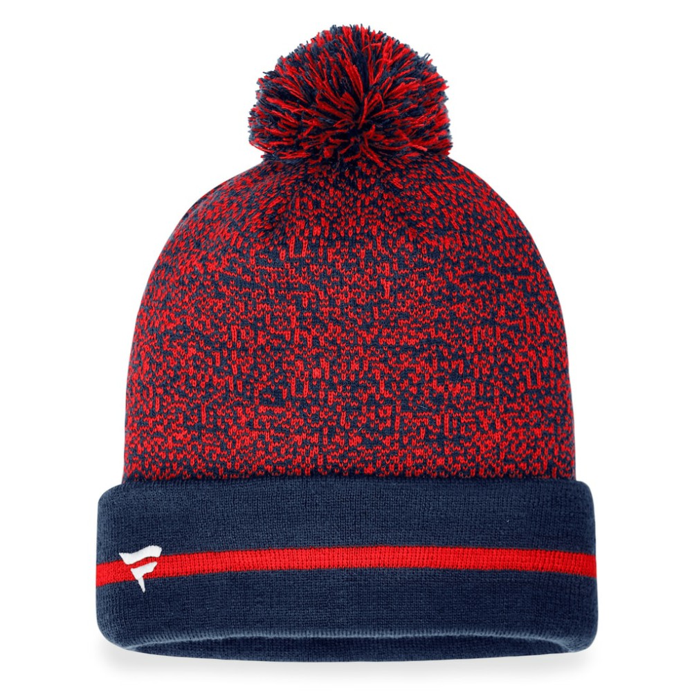 MLB Boston Red Sox Fanatics Space-Dye Cuffed Knit Hat with Pom