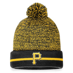 MLB Pittsburgh Pirates Fanatics Space-Dye Cuffed Knit Hat with Pom