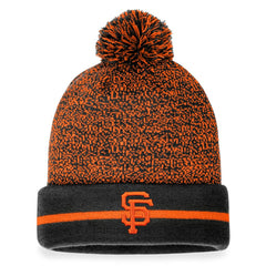 MLB San Francisco Giants Fanatics Space-Dye Cuffed Knit Hat with Pom
