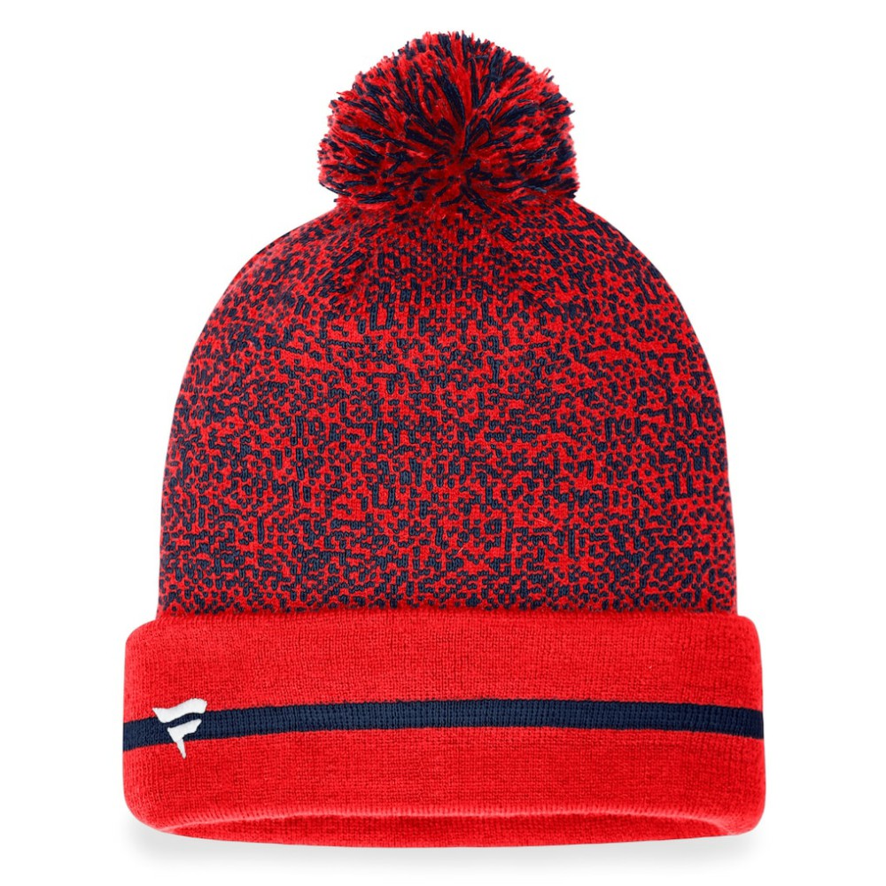 MLB Washington Nationals Fanatics Space-Dye Cuffed Knit Hat with Pom