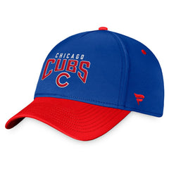 MLB Chicago Cubs Fanatics Stacked Logo Flex Hat