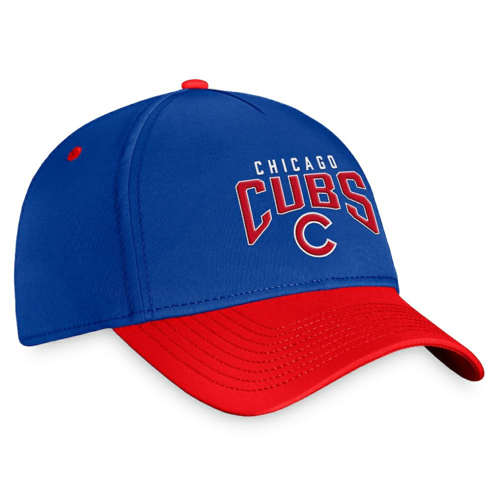 MLB Chicago Cubs Fanatics Stacked Logo Flex Hat