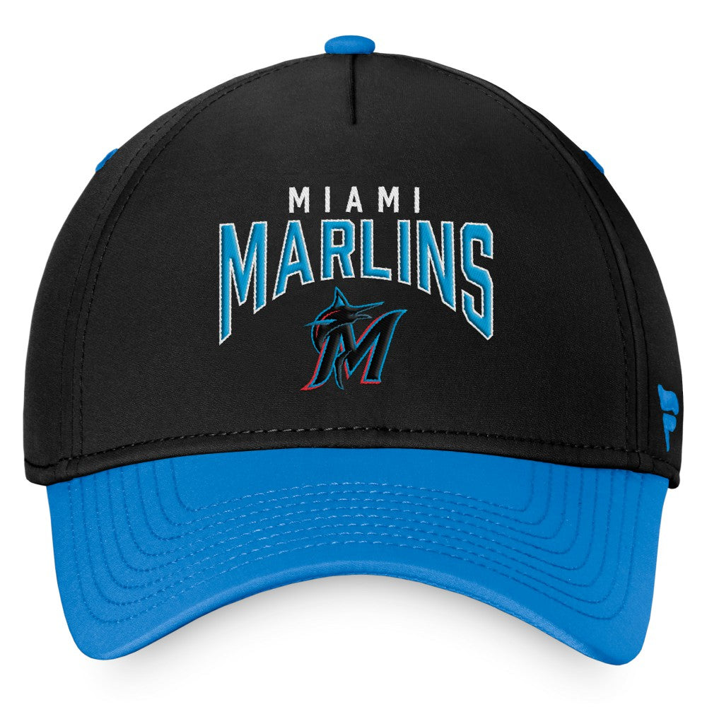 MLB Miami Marlins Fanatics Stacked Logo Flex Hat