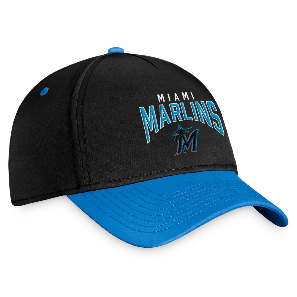 MLB Miami Marlins Fanatics Stacked Logo Flex Hat