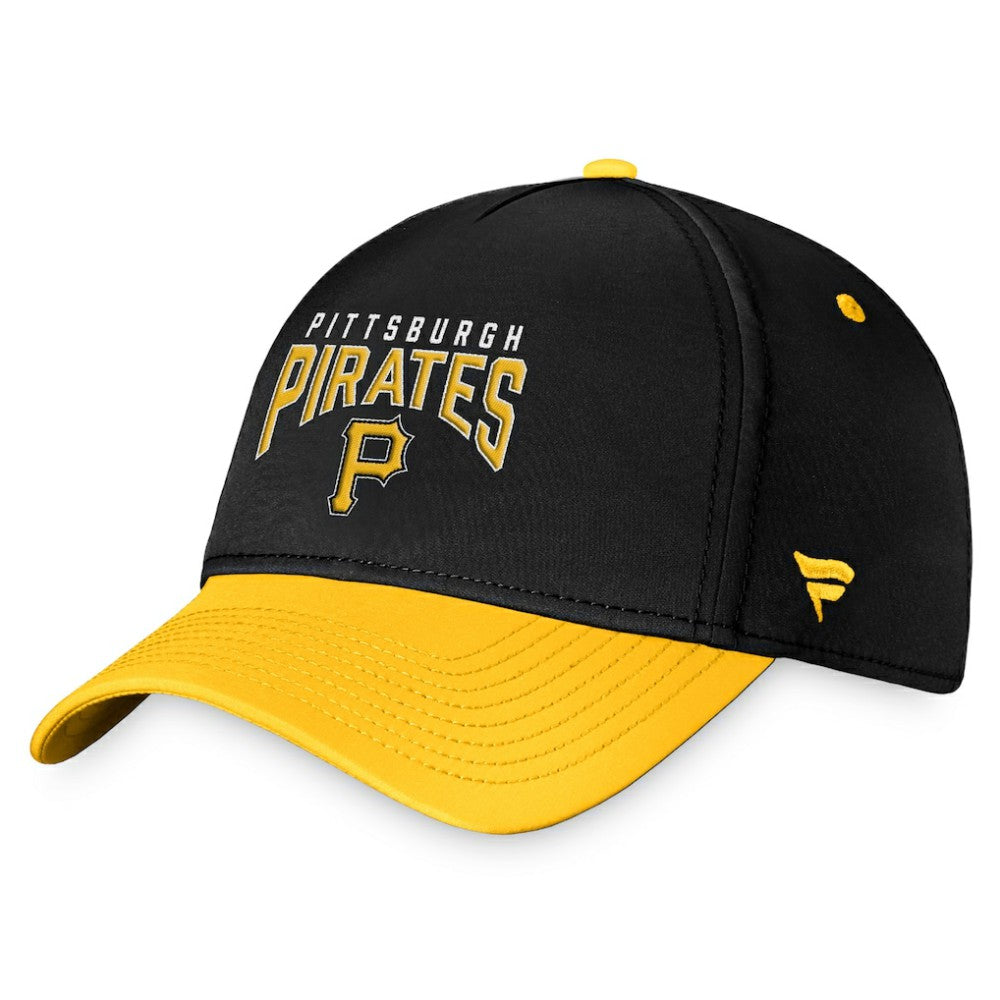 MLB Pittsburgh Pirates Fanatics Stacked Logo Flex Hat
