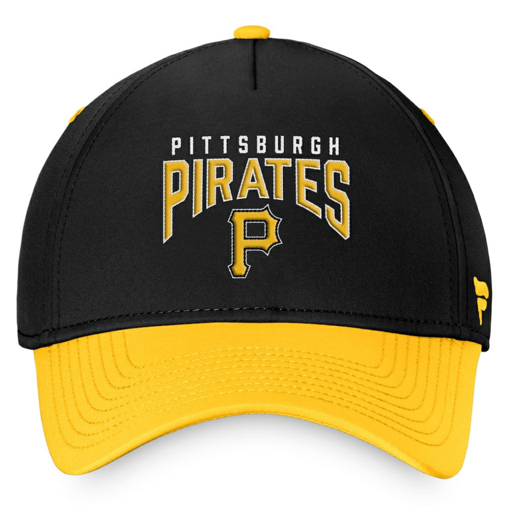 MLB Pittsburgh Pirates Fanatics Stacked Logo Flex Hat
